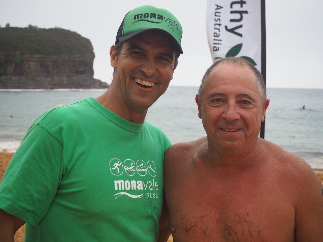 Bryce with fellow long-term Club member Les Macedo