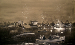 Charles Bryant Jubilee water pageant manly 1927