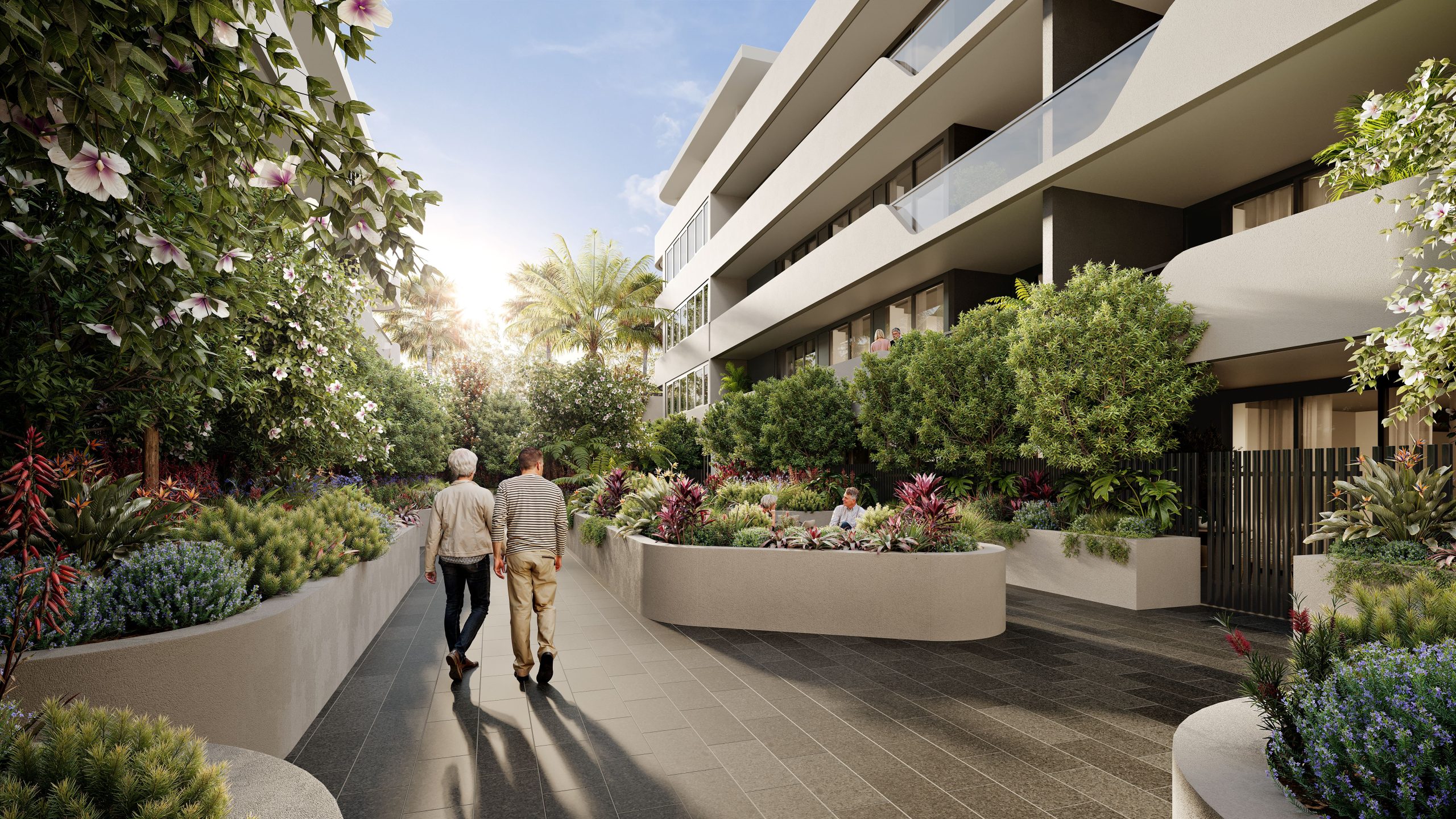 courtyard at amara residences